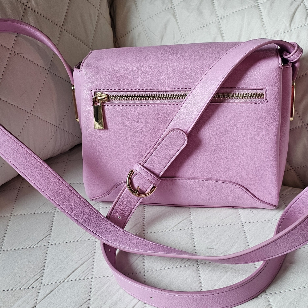 Elegant Pink Crossbody Bag